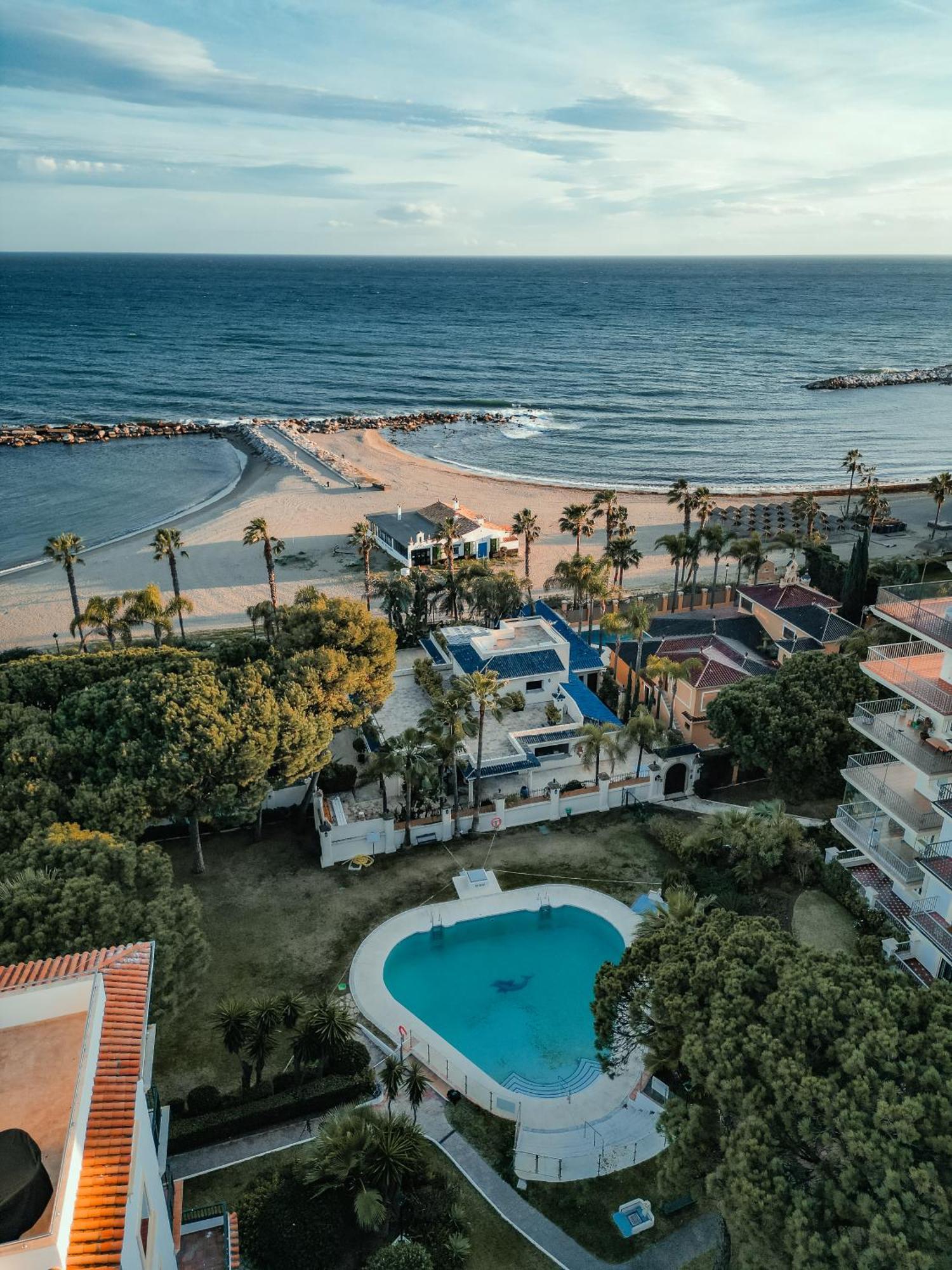 Lägenhet First Sea Line Puerto Banus 2 Bedrooms In A Private Residential Complex